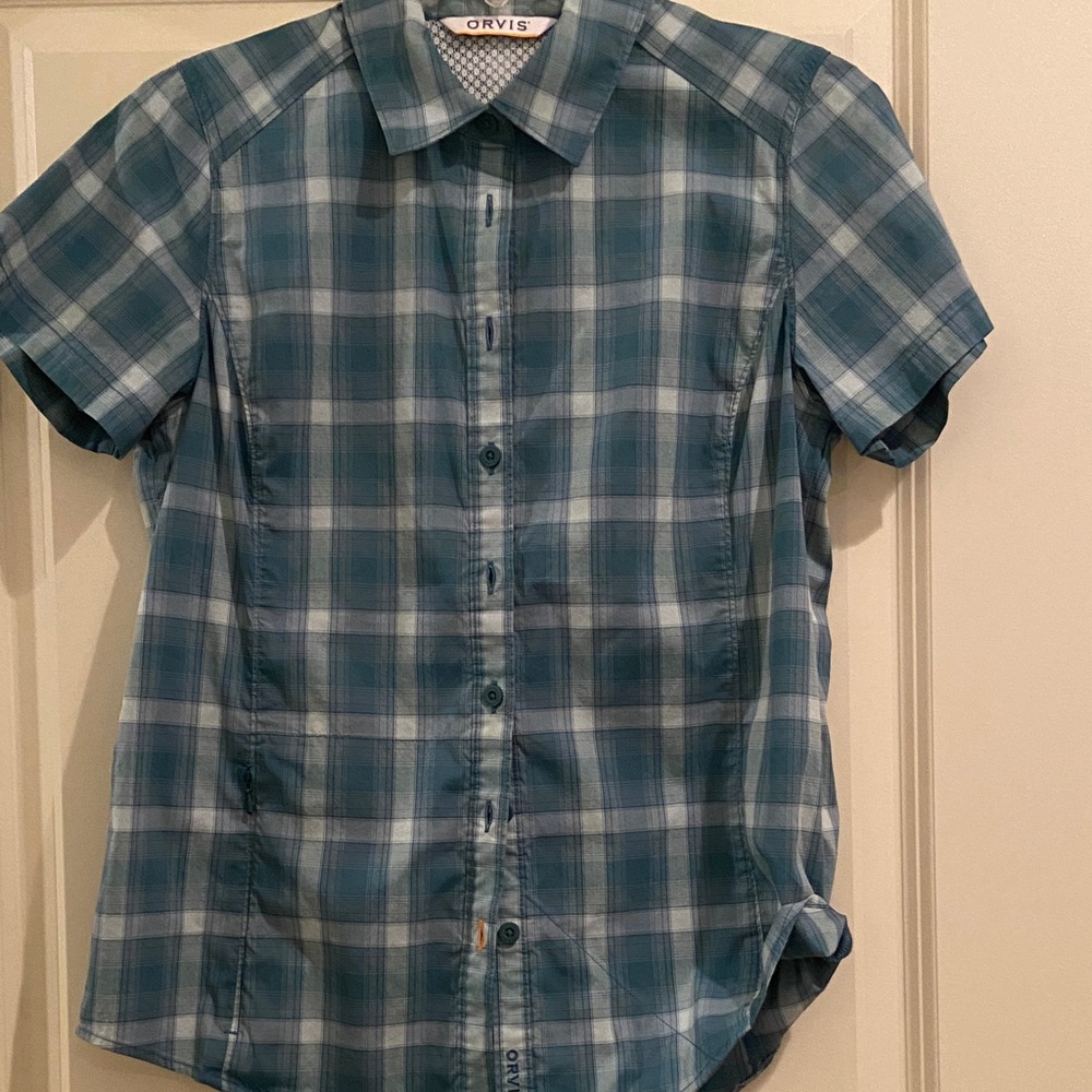 Orvis Women’s Open Air Caster Plaid Short-Sleeve Shirt